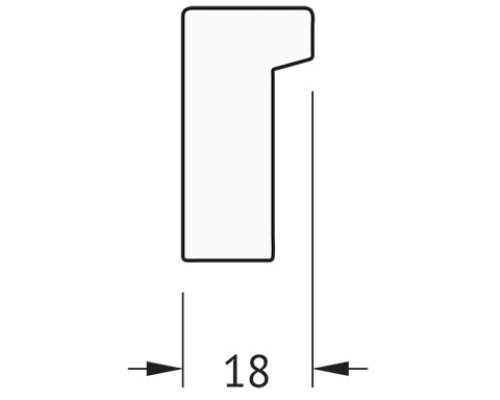 Зеркало 56x106 см хром Evoform Definite BY 3193