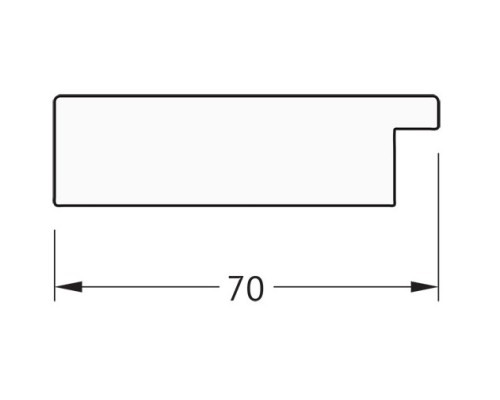 Зеркало 76x136 см мозаика античная медь Evoform Definite BY 3305