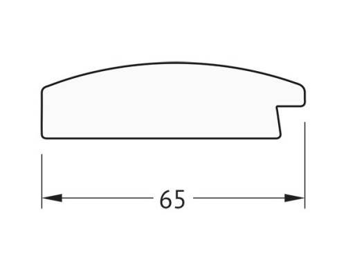 Зеркало 52x72 см орех Evoform Exclusive BY 1127