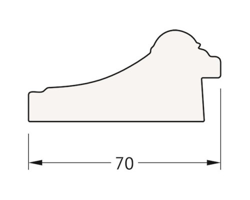 Зеркало 53x83см состаренное серебро с плетением Evoform Exclusive BY 1132