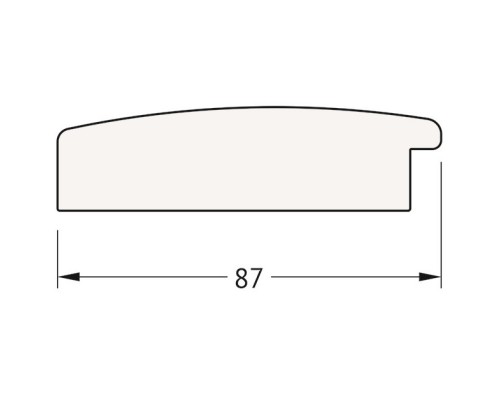 Зеркало 61x146 см травленое золото Evoform Exclusive BY 1171