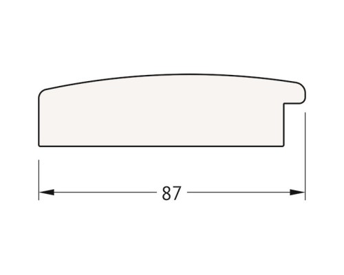 Зеркало 66x156 см травленое золото Evoform Exclusive BY 1191