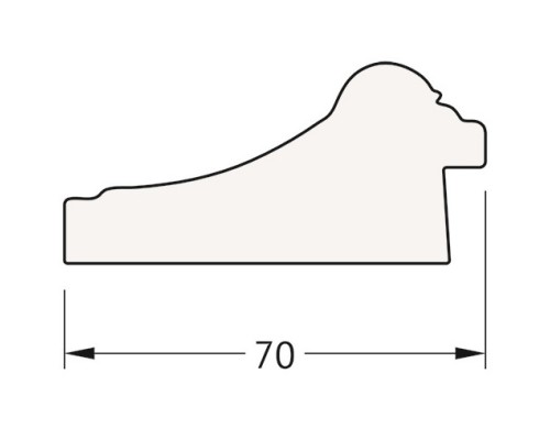 Зеркало 43x53 см состаренное золото с плетением Evoform Exclusive BY 3353