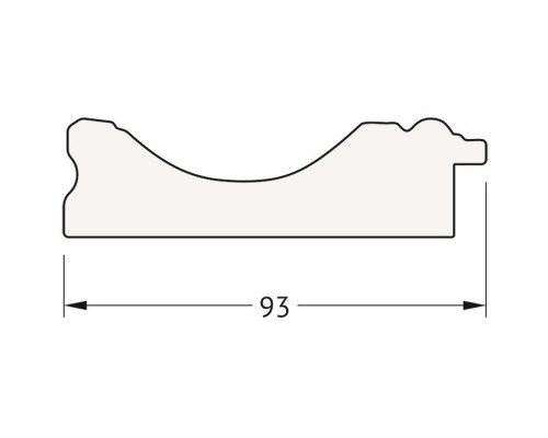 Зеркало напольное 82x202 см бронзовый акведук Evoform Exclusive Floor BY 6122