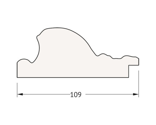 Зеркало 80x135 см виньетка серебро Evoform Exclusive-G BY 4254