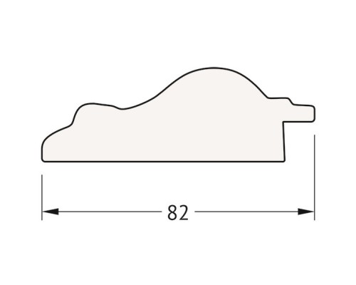 Зеркало 85x85 см старый гипс Evoform Exclusive-G BY 4312