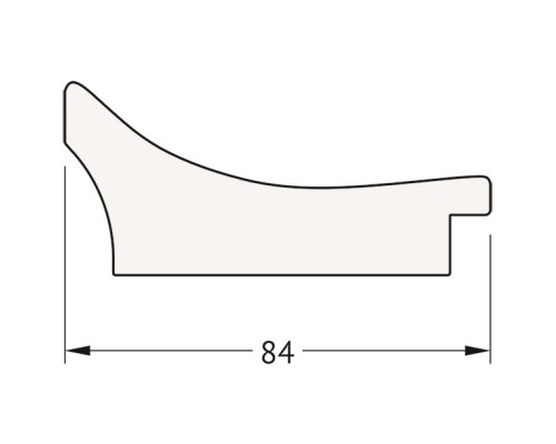 Зеркало напольное 81x200 см фреска Evoform Exclusive-G Floor BY 6311