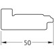 Зеркало 72x132 см состаренное дерево Evoform Definite BY 7601