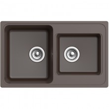 Кухонная мойка Ewigstein шоколад Elegant 80D