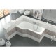 Акриловая ванна 160x80 см левая Excellent Be Spot WAEX.BSL16WH Elit-san.ru