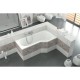 Акриловая ванна 160x80 см правая Excellent Be Spot WAEX.BSP16WH Elit-san.ru