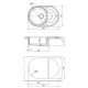 Кухонная мойка Florentina Rodos грей 20.140.D0760.305