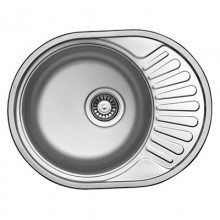 Кухонная мойка Florentina Profi декоративная сталь FO.577.447.B.10.D.08
