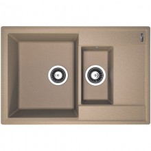 Кухонная мойка Flortek Консул бежевый 23.025.D0760.104