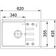 Кухонная мойка Fragranit Franke Malta BSG 611-62 миндаль 114.0391.172