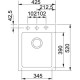 Кухонная мойка Franke Maris MRG 610-42 миндаль 114.0313.265