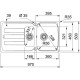 Кухонная мойка Franke Antea AZG 651 ваниль 114.0489.340