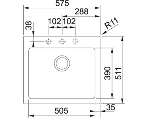 Кухонная мойка Franke Maris MRG 210-58 бежевый 135.0339.204