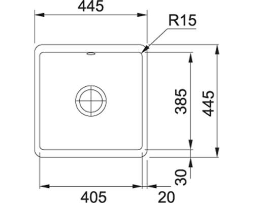 Кухонная мойка Fraceram Franke Kubus KBK 110-40 миндаль 126.0335.876