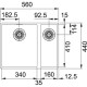 Кухонная мойка Tectonite Franke Sirius SID 160 белый 125.0443.364