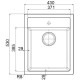 Кухонная мойка Tectonite Franke Sirius SID 610-40 белый 114.0489.179