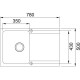 Кухонная мойка Tectonite Franke Orion OID 611-78 сахара 114.0443.361