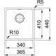 Кухонная мойка Tectonite Franke Sirius SID 110-34 серый 144.0603.819