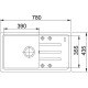 Кухонная мойка Fragranit Franke Malta BSG 611-78 серый камень 114.0604.567