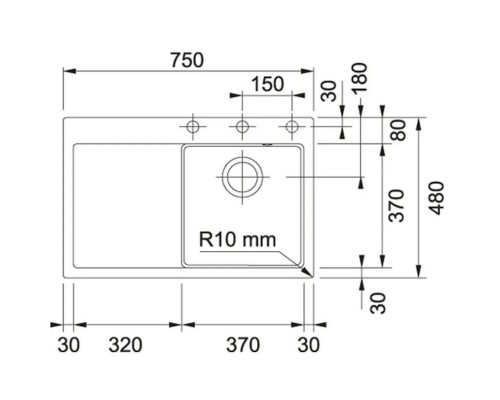 Кухонная мойка Fraceram Franke Mythos MTK 211-78 графит 129.0433.460