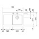 Кухонная мойка Fraceram Franke Mythos MTK 611-78 антрацит 124.0433.440