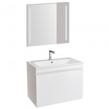 Комплект мебели белый глянец 80 см Geberit Renova Plan 529.916.01.8