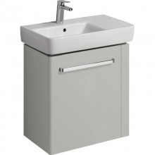 Тумба светло-серый глянец/светло-серый матовый 59 см Geberit Renova Compact 862066000