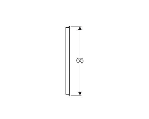 Зеркало 100x65 см Geberit Option Basic 500.584.00.1