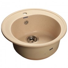Кухонная мойка бежевый GranFest Rondo GF-R510