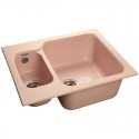 Кухонная мойка светло-розовый GranFest Standart GF-S615K