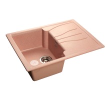 Кухонная мойка розовый GranFest Standart GF-S680L