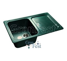 Кухонная мойка зеленый GranFest Standart GF-S780L