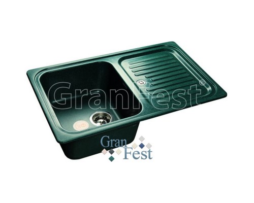 Кухонная мойка зеленый GranFest Standart GF-S780L