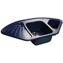 Кухонная мойка синий GranFest Corner GF-C1040E