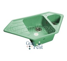 Кухонная мойка салатовый GranFest Corner GF-C950E