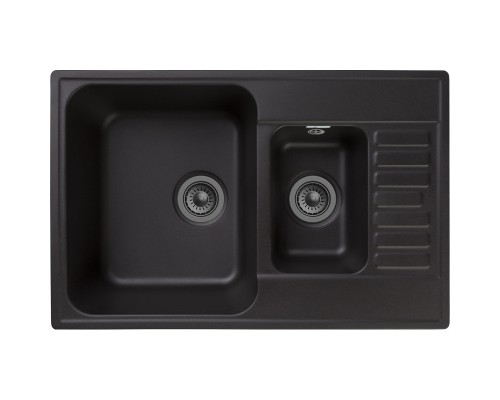 Кухонная мойка GranFest Quarz черный GF-Z21K