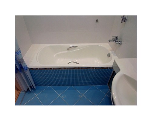 Чугунная ванна 170x80 см с противоскользящим покрытием Roca Haiti 2327G000R