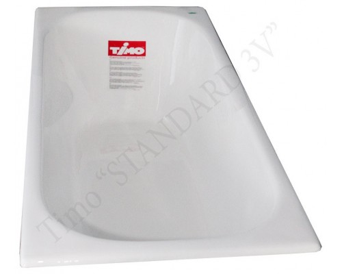 Чугунная ванна 150x70 см без ручек Timo Standard 3V H0000018 Чугунная ванна 150x70 см без ручек Timo Standard 3V H0000018