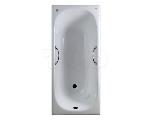 Чугунная ванна 150x70 см с ручками Timo Standard 3V H0000384 Чугунная ванна 150x70 см с ручками Timo Standard 3V H0000384
