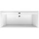 Квариловая ванна 180x80 см альпийский белый Villeroy & Boch Squaro Edge 12 UBQ180SQE2DV-01