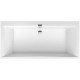 Квариловая ванна 190x90 см альпийский белый Villeroy & Boch Squaro Edge 12 UBQ190SQE2DV-01