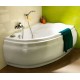 Акриловая ванна 140x90 см R Cersanit Joanna WA-JOANNA*140-R