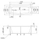 Акриловая ванна 170x75 см Marka One Aelita 01ae1775