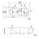 Акриловая ванна 180x90 см 1Marka Taormina 01та1890
