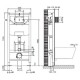 Комплект подвесной унитаз OWL 1975 Vind OWLT190302 + система инсталляции Jacob Delafon E5504-NF + E4326-00